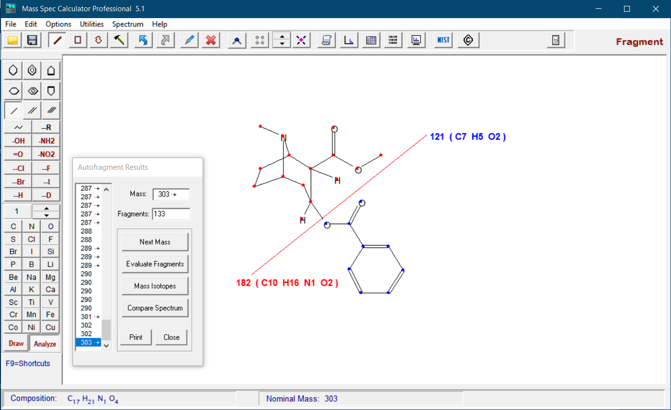 Screenshot of MSC